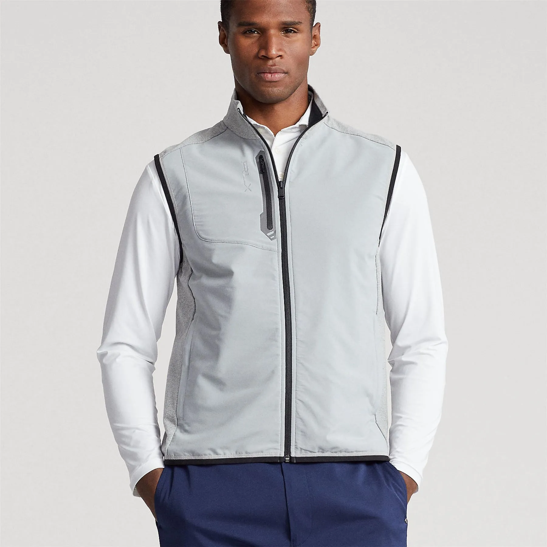 RLX Techy Terry Gilet Andover Heather - AW23