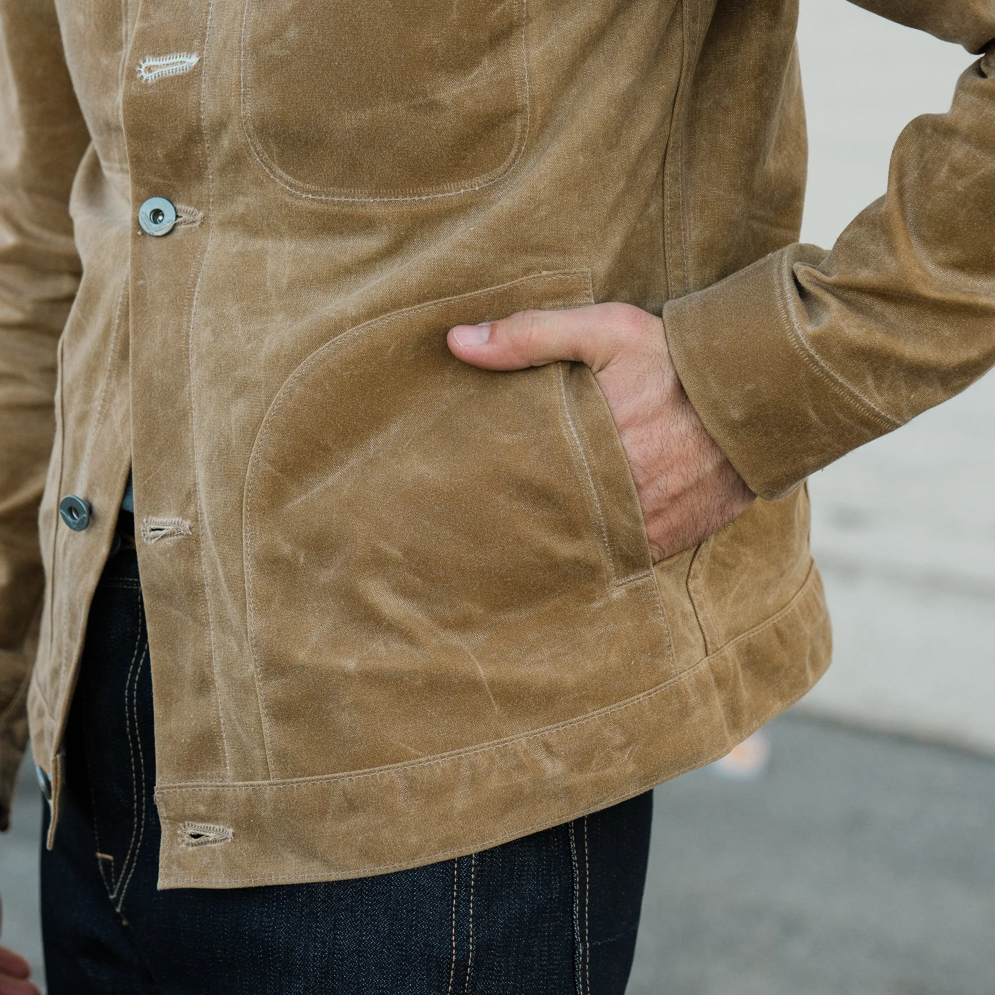 Rogue Territory Waxed Ridgeline Supply Jacket Tan