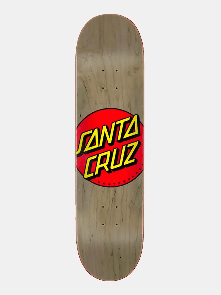 Santa Cruz Classic Dot Deck - Brown