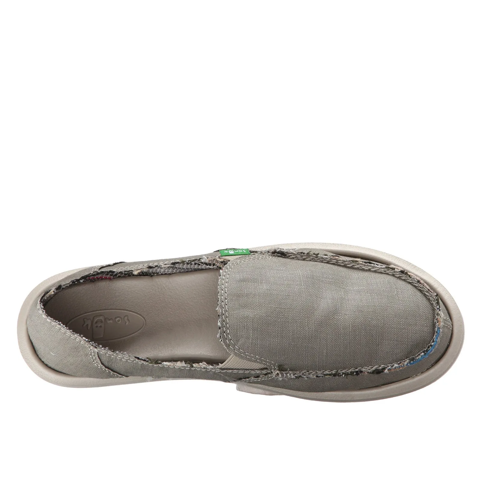 Sanuk Donna Hemp SWF1160 (Olive Grey)