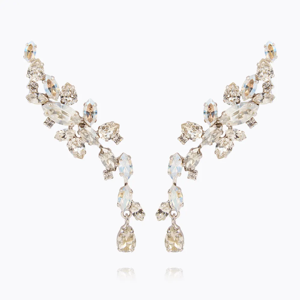 Sascha Earrings / Crystal