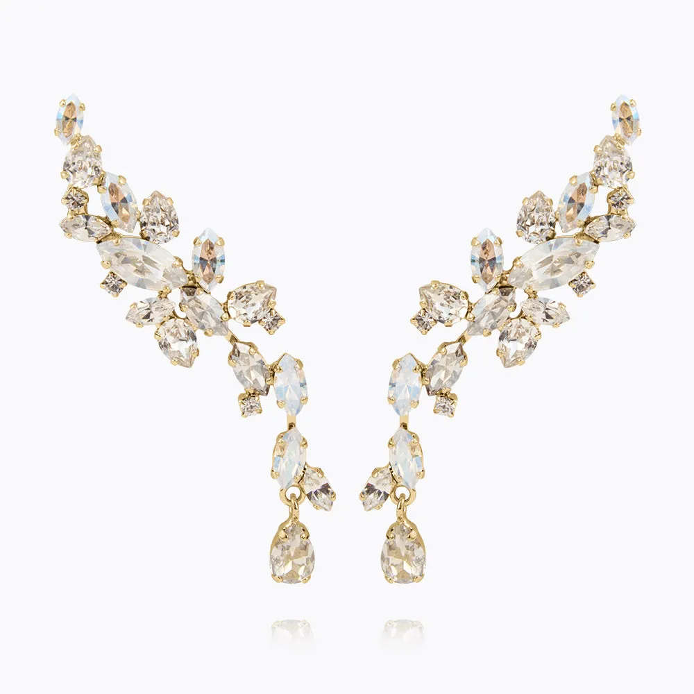 Sascha Earrings / Crystal