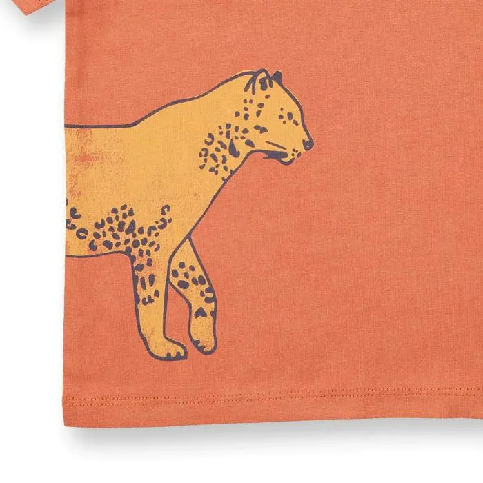 Sense Organics Cinnamon and Leopard Anton T-Shirt