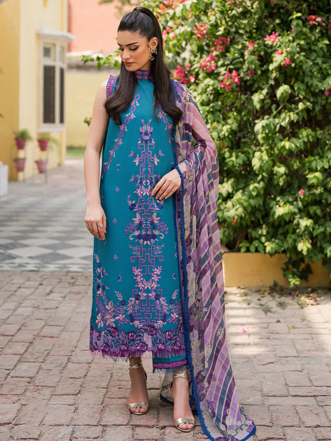 SHIRIN | 3 PC UNSTITCH LAWN