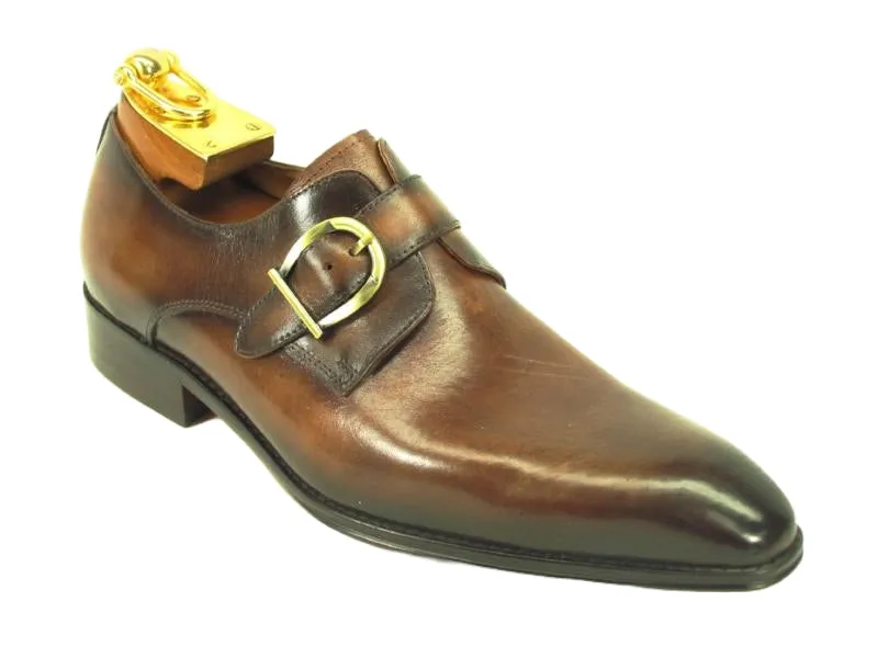 Signature Buckle Monk Strap Loafer