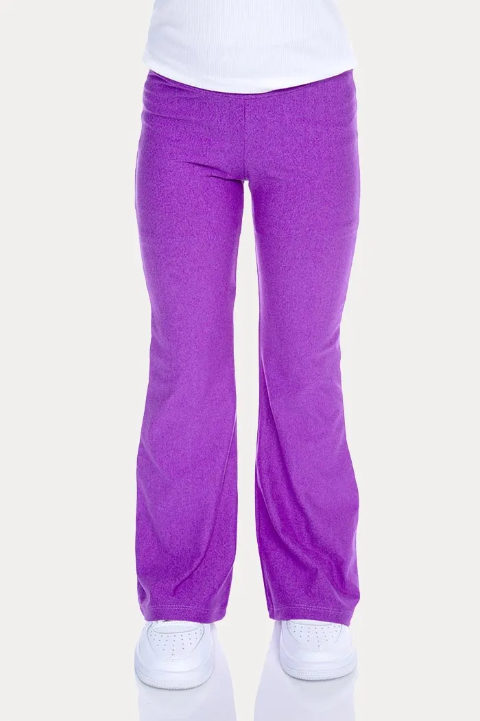 Simply Soft Luxe Flare Legging - Neon Magenta