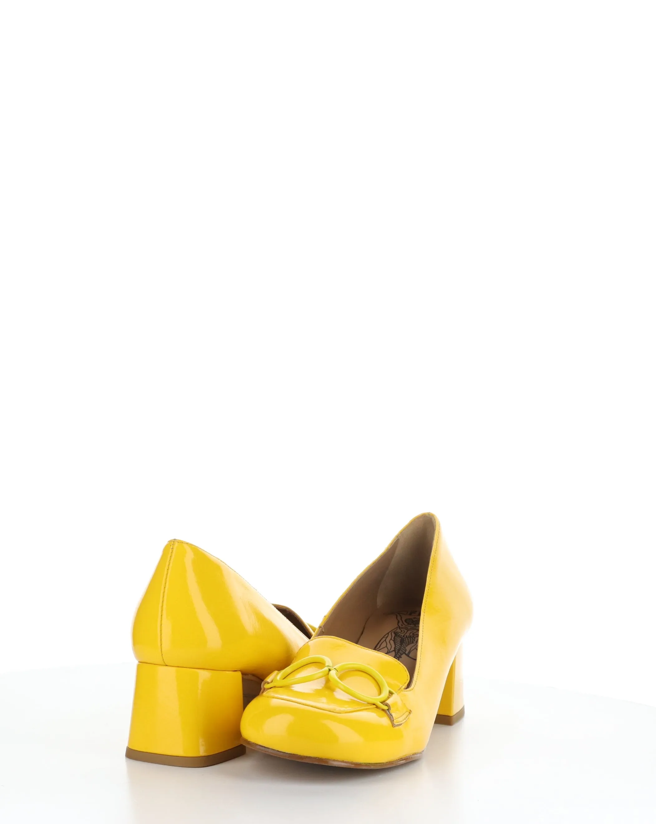 SIVI081FLY 001 YELLOW Round Toe Shoes