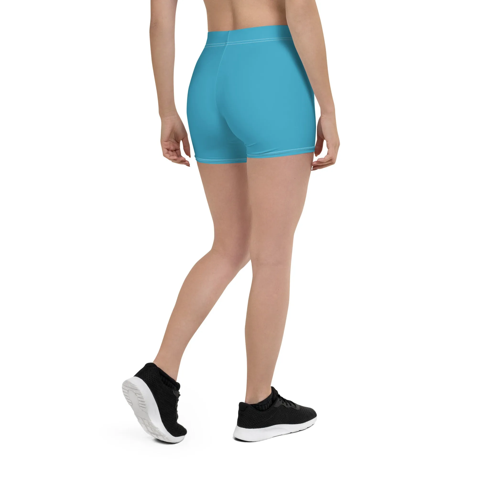 Sky Blue Workout Shorts