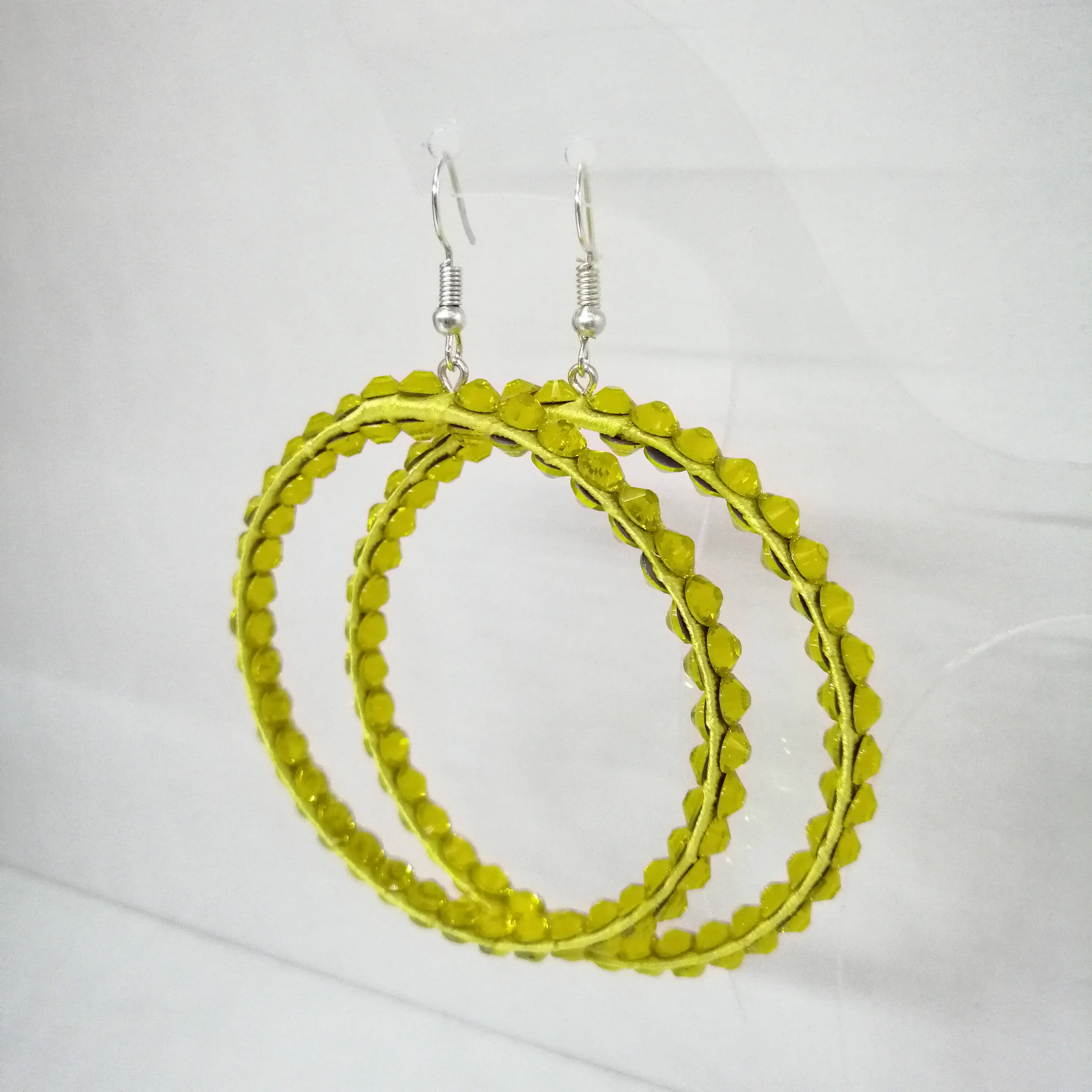 Soft Hoop Ballroom Earrings