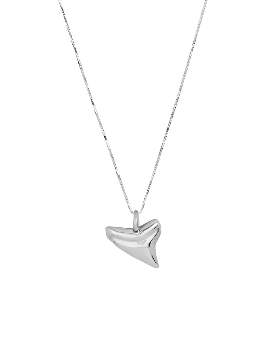 Solid Gold Jaws Necklace