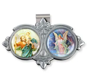 St. Christopher Visor Clip