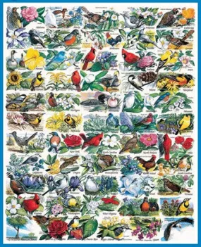 State Birds & Flowers Jigsaw Puzzle - 1000 Piece