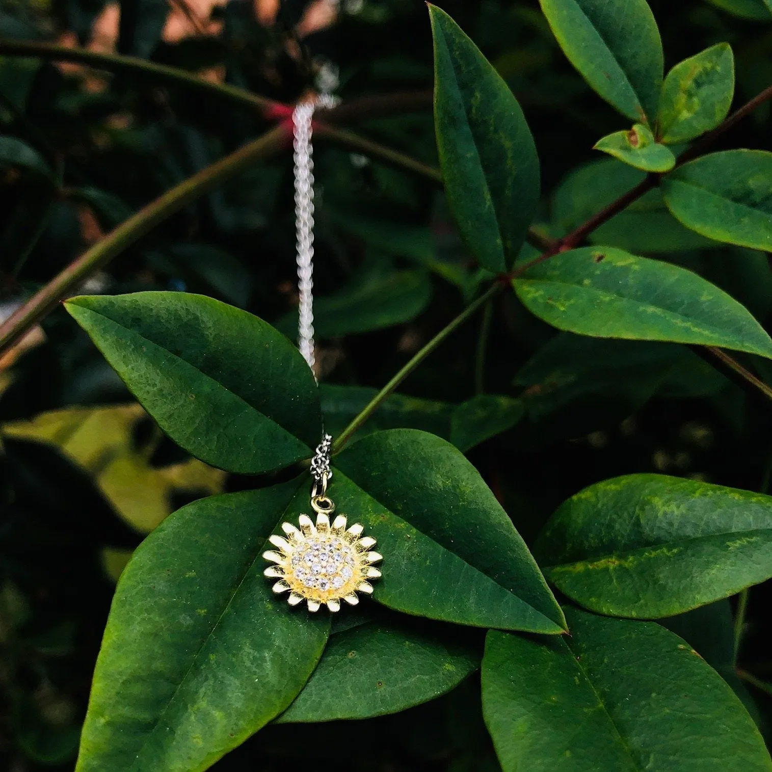 Sunflower Necklace