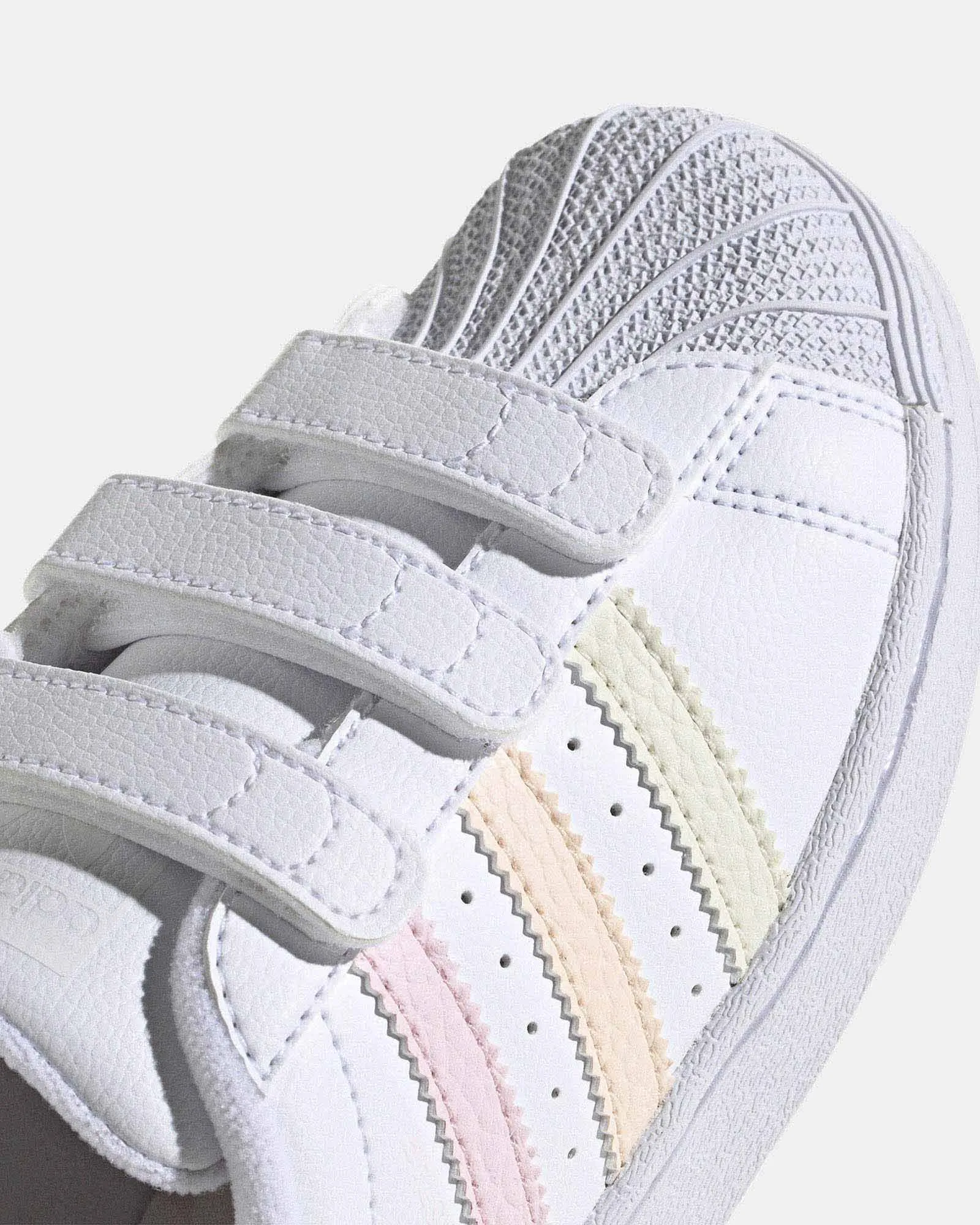 Superstar Foundation Self-Fastening Pre-School White/Pastel Multi