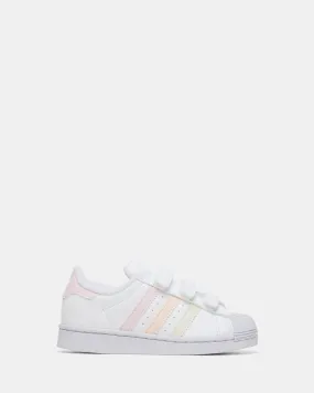 Superstar Foundation Self-Fastening Pre-School White/Pastel Multi