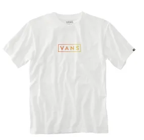 T-Shirt Vans Easy Box White-Buttercup