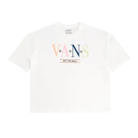 T-Shirt Vans WM Burn Slow White