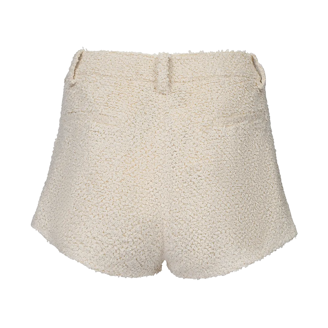 Textured Knit Shorts