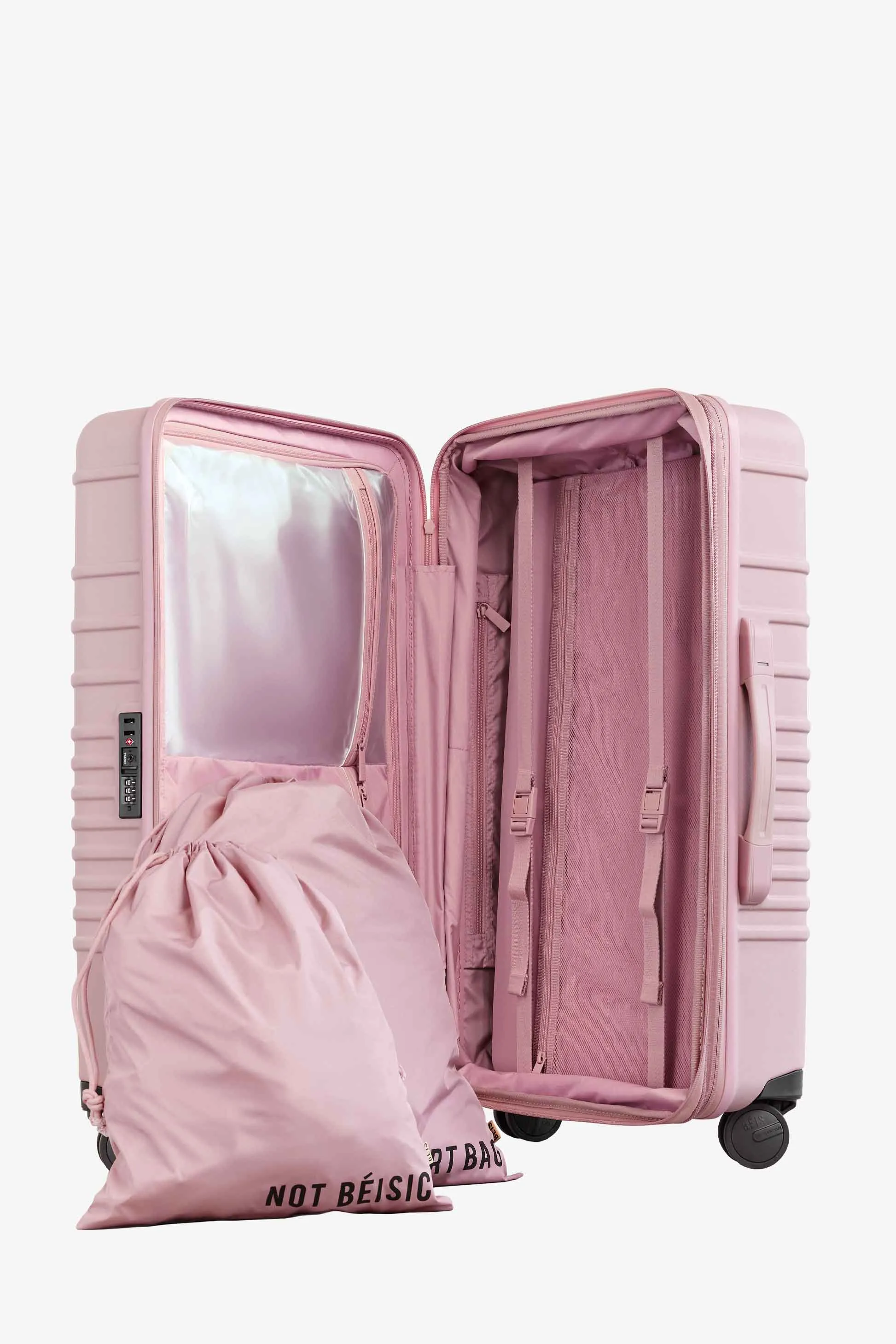 The Medium Check-In Roller in Atlas Pink