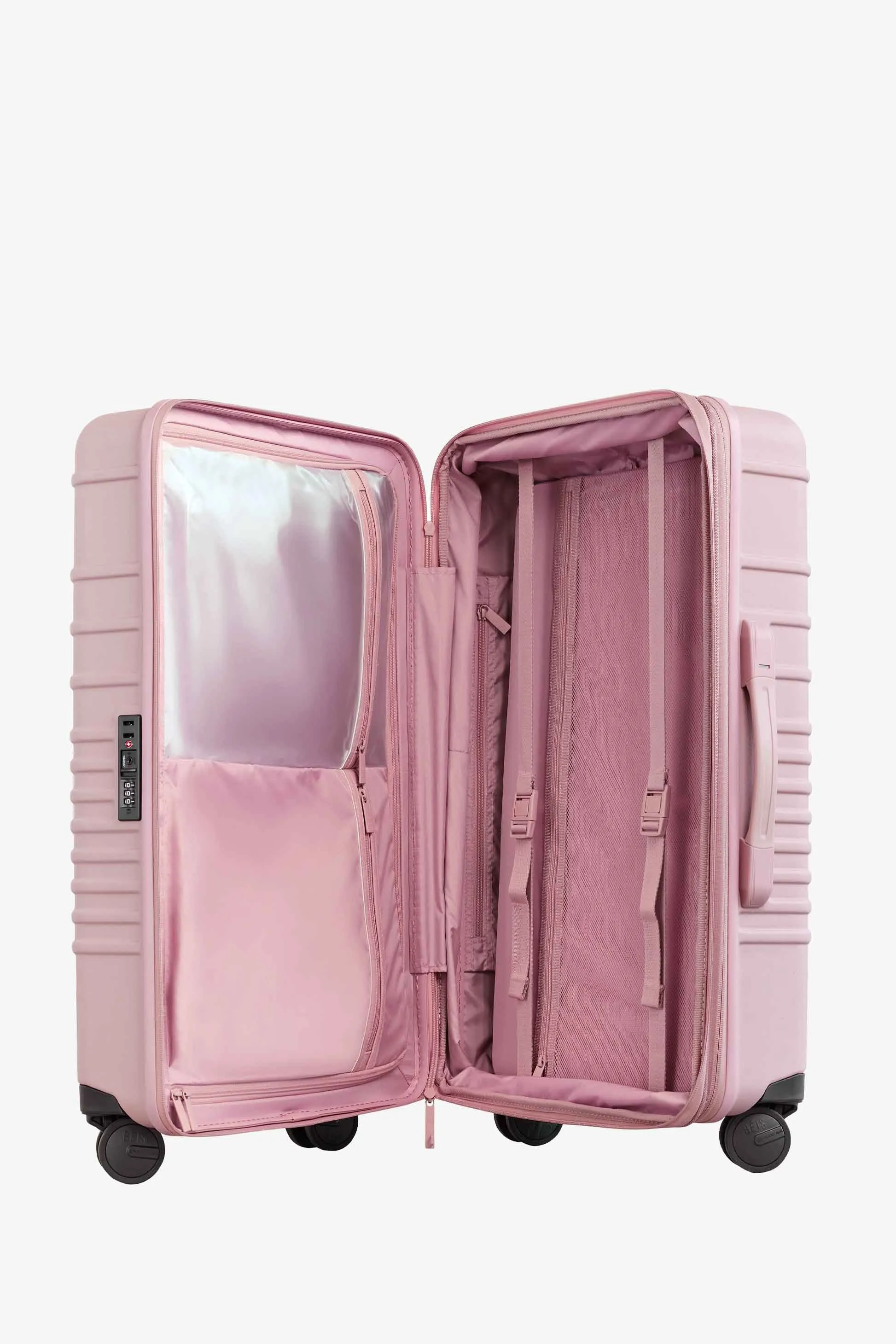 The Medium Check-In Roller in Atlas Pink