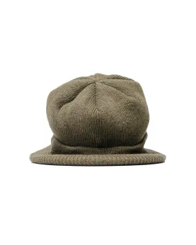 The Real McCoy's MA23105 Cap, Wool, Knit, M-1941 Olive