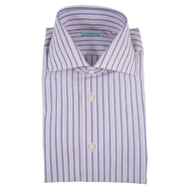 The Striped Dress Shirt | Pink/Blue