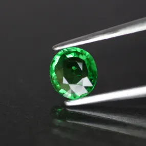 Tsavorite Garnet | natural, shocking green, oval cut 5.5x5mm, VS 0.57ct