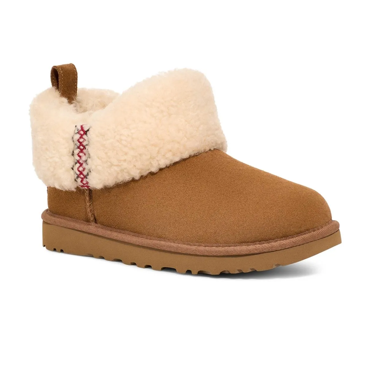 UGG Women's Classic Ultra Mini Braid Chestnut