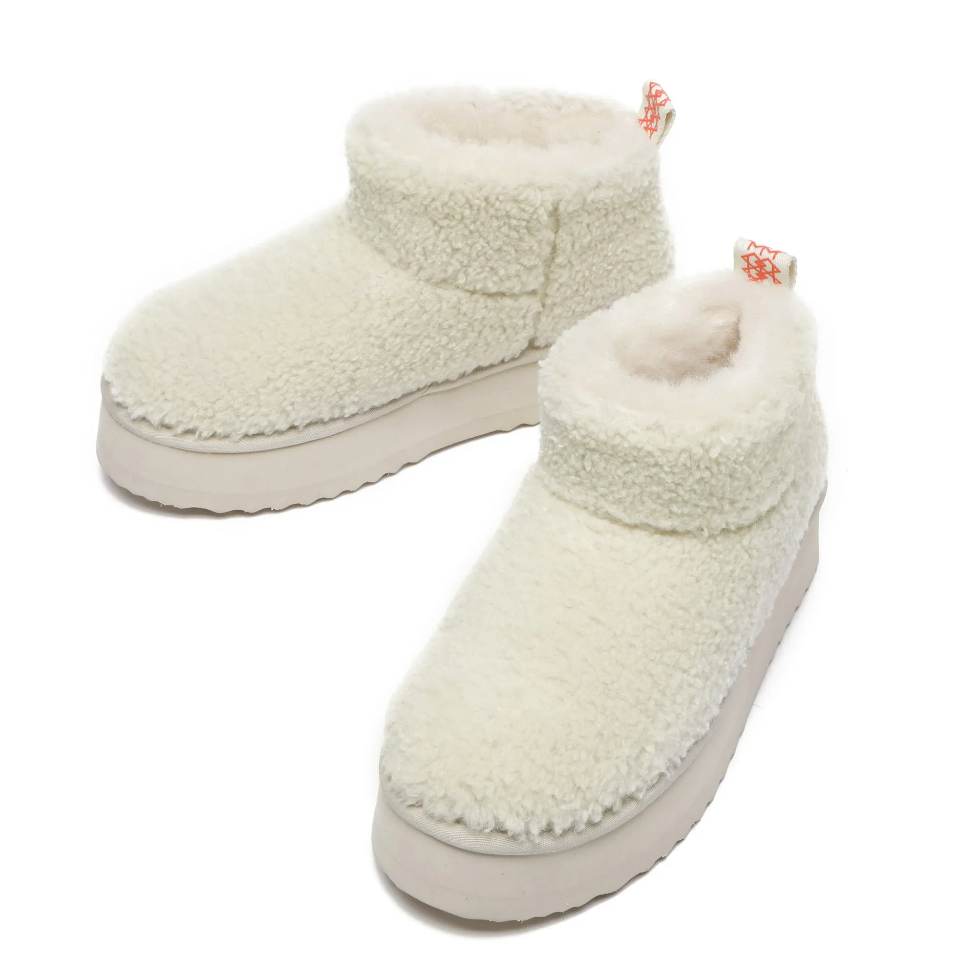 Ultra Mini TeddyFluff Platform UGG Boots