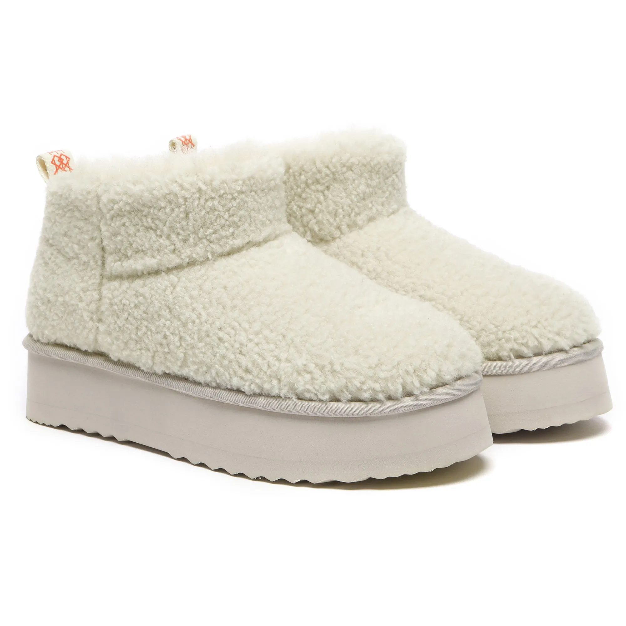 Ultra Mini TeddyFluff Platform UGG Boots