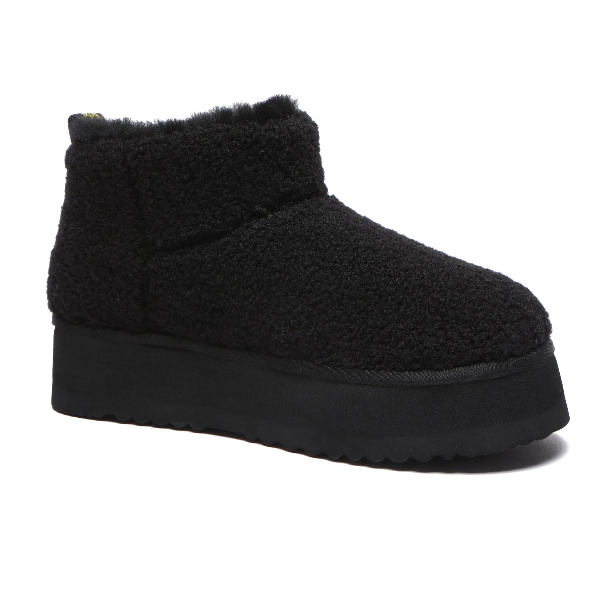 Ultra Mini TeddyFluff Platform UGG Boots