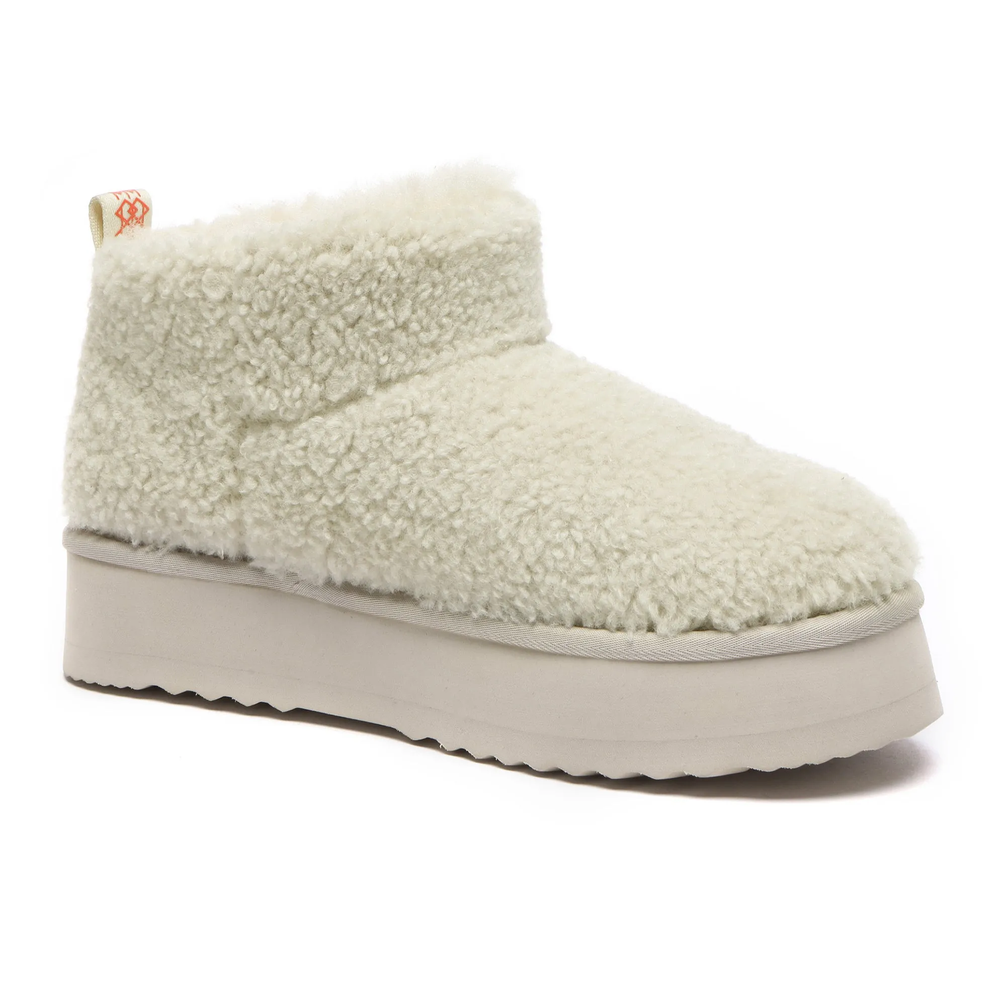 Ultra Mini TeddyFluff Platform UGG Boots