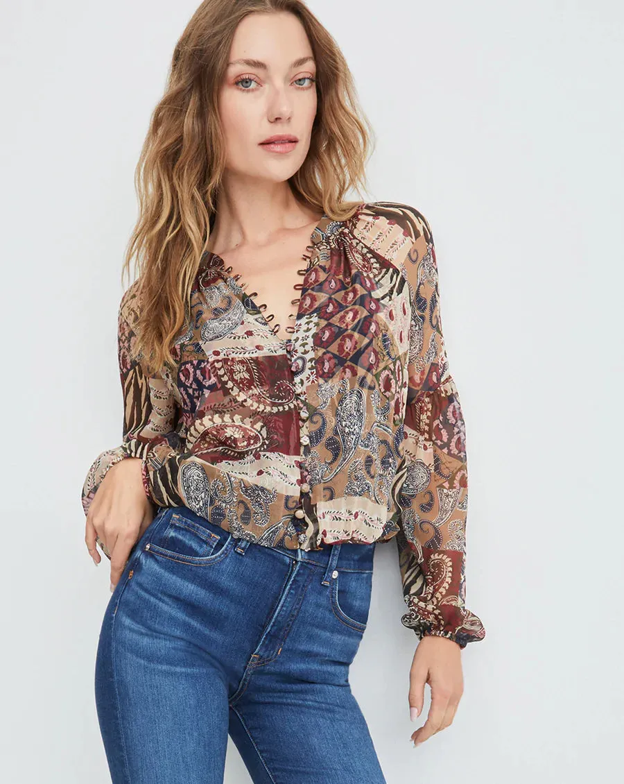 VERONICA BEARD Jayce Blouse