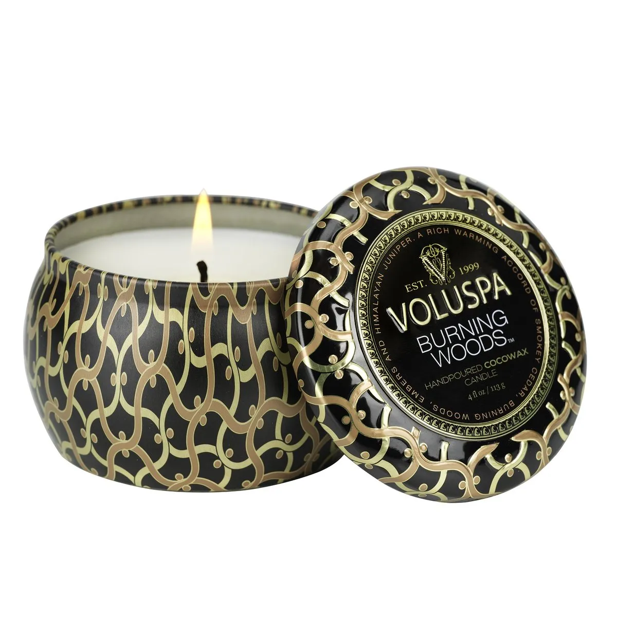 Voluspa ‘Burning Woods Mini Tin’