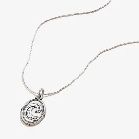 Wave Charm Necklace