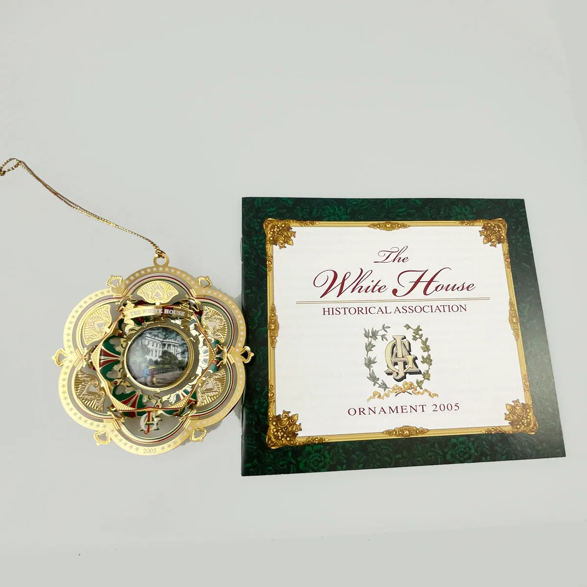 White House Christmas Ornament 2005