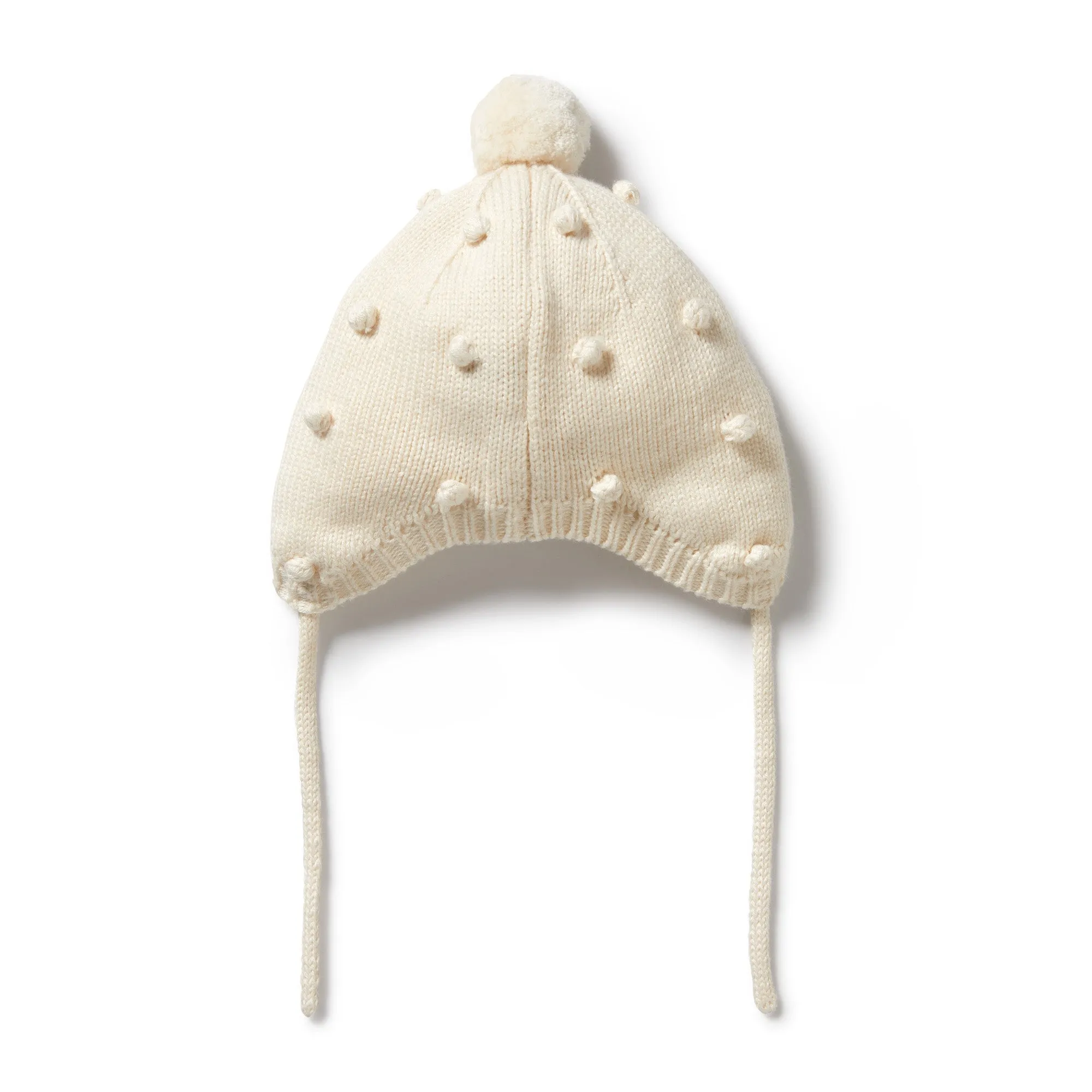 Wilson & Frenchy Bauble Bonnet - Ecru