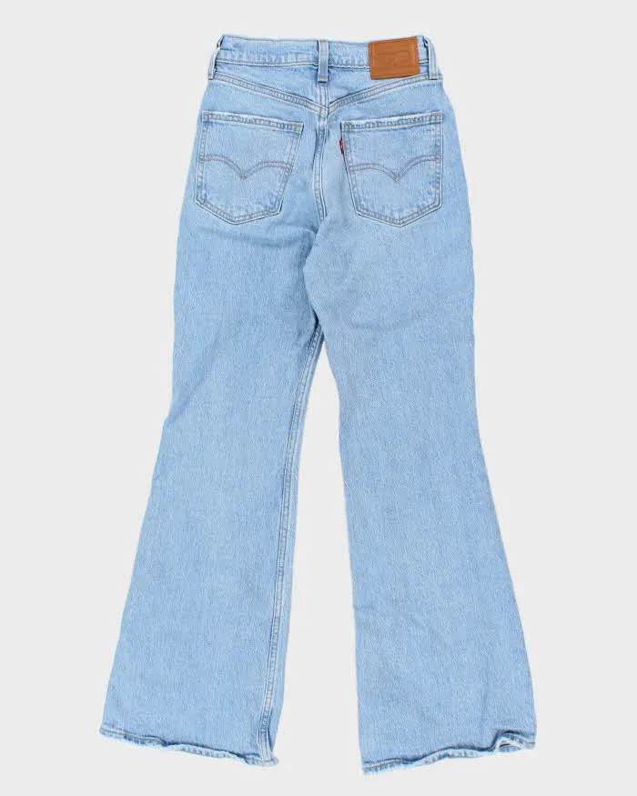 Women's Blue Levi's Light Wash Distressed Jeans - 25