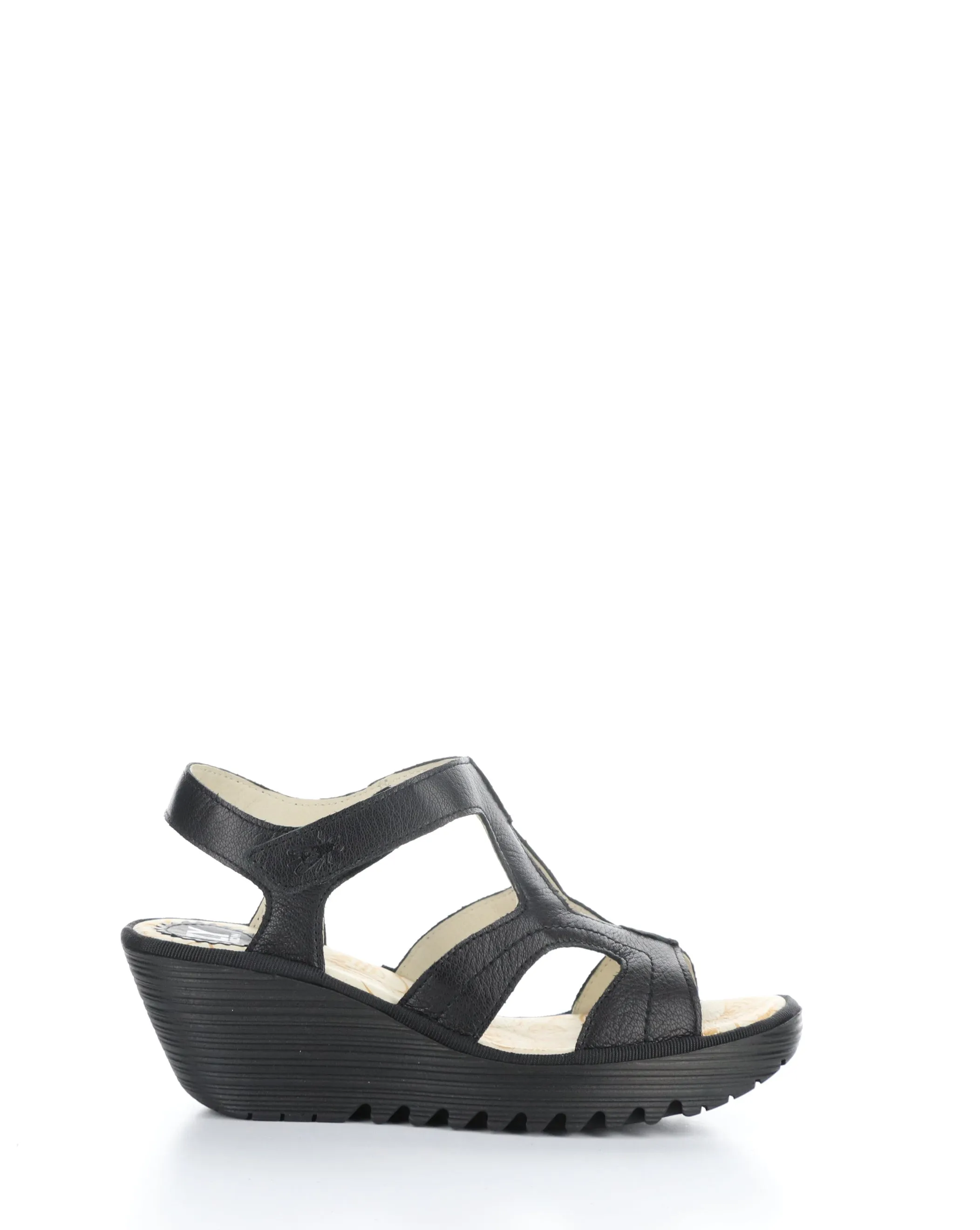 YOTU472FLY BLACK Velcro Sandals